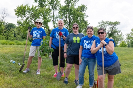 Day Of Caring Hills Team