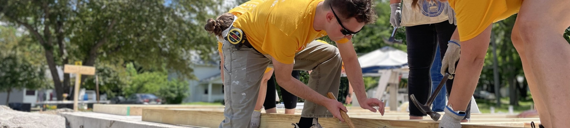 Day of Caring Building Home